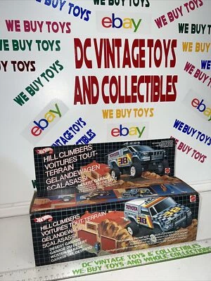 Hot Wheels Hill Climbers Desert Garage Mattel 1982 Toyota Vintage Rare 🔥 - Image 1 of 4