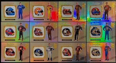2007 Press Pass VIP Racing Gear Gallery Complete 12-Card NASCAR Insert Set Busch - Image 1 of 2
