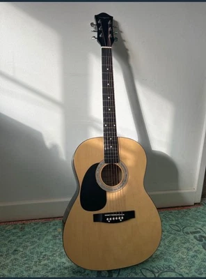 Martin Smith Left-Handed Acoustic Guitar with FREE Capo - Image 1 of 4