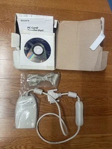 SONY PC CARD PARALLEL PORT ADAPTOR MSAC-PR1 NEW OLD STOCK - Picture 1 of 7