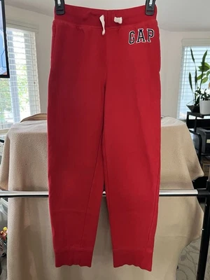 Gap Kids Teen Size XXL (14/16) Fleece Jogger In Red -EUC - Image 1 of 4