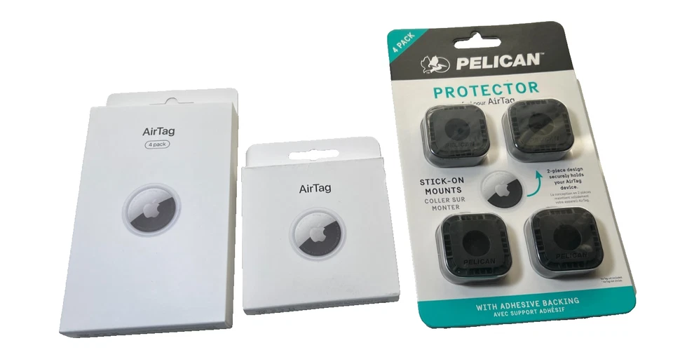 Apple MX542LL/A AirTag (4-Pack) - Silver