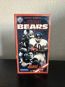 SEALED GREATEST MOMENTS CHICAGO BEARS HISTORY VHS NFL 1994 75YEARS-FREE SHIPPING - Picture 1 of 7