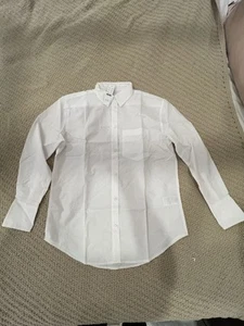J. Crew Women’s Petite Garçon classic shirt in cotton poplin White Size P0 BY717 - Picture 1 of 7