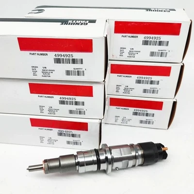 Inyector de combustible 6 piezas 4994925 compatible con Cummins Dodge Ram 6,7 L 0986435621 0445120342 Foto 1 de 4