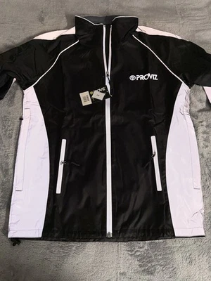 Chaqueta Proviz Nightrider Impermeable Cremallera Zull Para Hombre Talla M Negra Reflectante Nueva con Etiquetas Foto 1 de 4