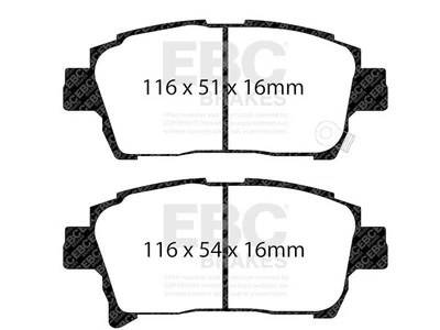 Juego de pastillas de freno delanteras para 2004-2006 Scion xB 2005 CJ784JC Foto 1 de 4