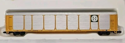 N-Scale 0001-603024-2 Concor BNSF Tri-level Autorack - Image 1 of 3