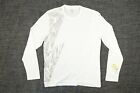 INC INTERNATIONAL CONCEPTS SILVER SHINY FAUX LEATHER LIGHTNING TEE SWEATER NWT