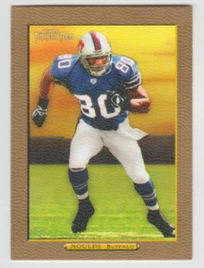ERIC MOULDS Bills 2005 Topps Turkey Red GOLD #6 SP Parallel #01/50 SSP Bookend - Picture 1 of 2