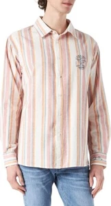 Desigual Men`s Shirt CAM ARIEL Size S NEW - Foto 1 di 6