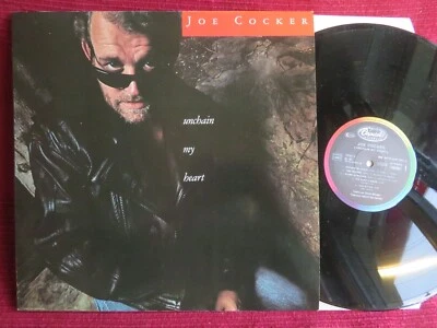 Joe COCKER - Unchain My Heart - 1st press French 1987 / EX - Photo 1/3