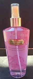New Victoria’s Secret Strawberries & Champagne Fragrance Mist 8.4 fl oz USA - Picture 1 of 10