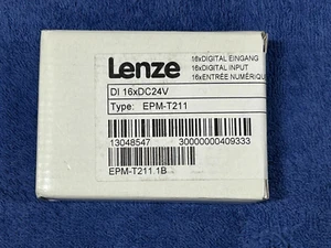 NEW / FACTORY SEAL - LENZE 310702 / EPM-T211 INPUT MODULE (A-22) - Picture 1 of 2