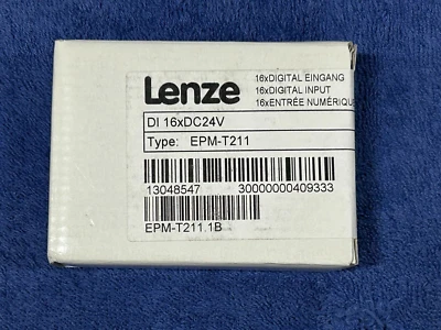 NEW / FACTORY SEAL - LENZE 310702 / EPM-T211 INPUT MODULE (A-22) - Image 1 of 2
