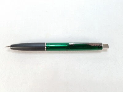 Lápis Parker Frontier verde translúcido 0,5 mm clique com borracha muito bom estado feito nos EUA - Imagem 1 de 4