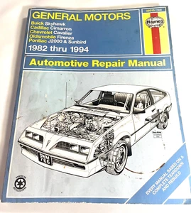 Haynes 38015 Werkstatthandbuch Buick Skyhawk Cimarron Cavalier 1982-1994 BK2 - Bild 1 von 11