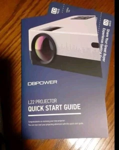 DBPOWER MINI LCD VIDEO PROJECTOR L22 - Picture 1 of 2