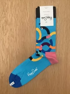Happy Socks Men's Weiner Socks - UK7.5-11.5 / US8-12 / EU41-46 - WEI01-6000 - Picture 1 of 3