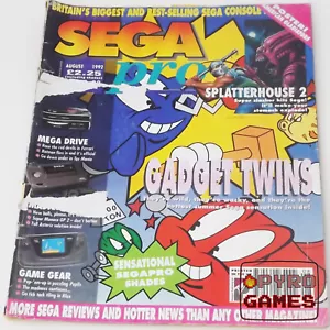 Sega Pro magazine - Issue 10 - August 1992 - Gadget Twins - Imagen 1 de 1
