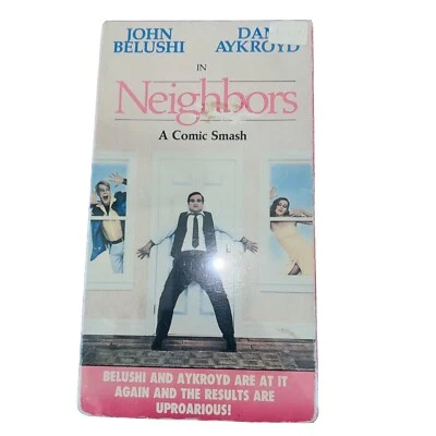 John Belushi Dan Aykroyd In Neighbors Movie Comedic Smash VHS Sealed 1981 1st Foto 1 de 4