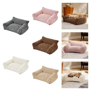 Cat Couch Bed for Cat Dog Non Slip Soft Dog Bed for Kitty Small Dogs Cats - Picture 1 of 36