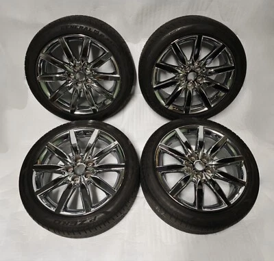 4X Jaguar XK8 XKR X100 19" Atlas CHROME Felgen Räder Sommerreifen Wheels Set - Bild 1 von 4