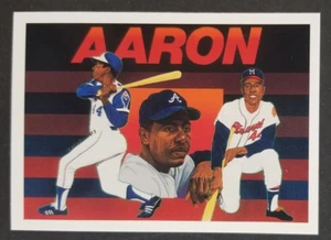 Tarjeta de béisbol Hank Aaron 1991 Upper Deck #27 (NM) - Imagen 1 de 2