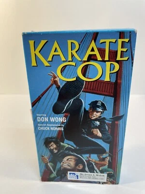 Karate Cop (VHS, 1995) Don Wong Chuck Norris RARE - Image 1 of 3