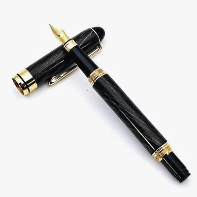 Pluma Estilográfica Iridium Point Alemania Cuerpo Madera Instrumento de Escritura Verde Foto 1 de 4