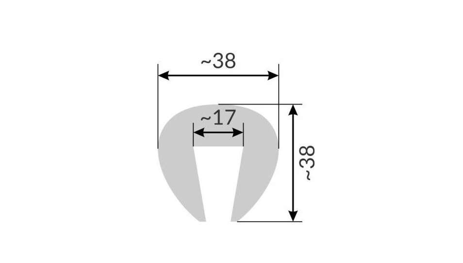 Kanten- Rammschutz Stoßkante Scheuerleiste Rand Schutz Boot G4 viele farben PVC - Bild 1 von 1