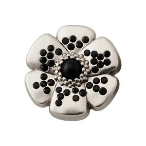 5pcs Flower Shape Metal Buttons Vintage Style for Clothing Sewing Crafts 18/23mm - Picture 1 of 13