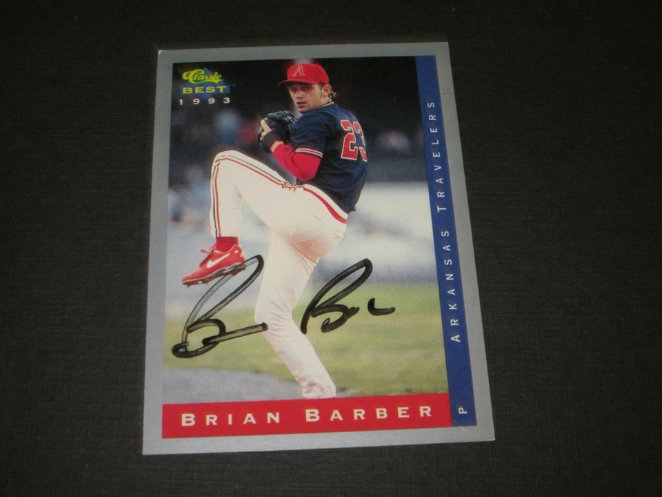 BRIAN BARBER SIGNED AUTOGRAPHED 1994 CLASIC BEST MINOR LG CARD # 124 - Image 1 of 1