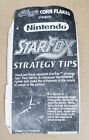 Vintage Nintendo Star Fox Game Watch Kelloggs Mail Away Instructions Only
