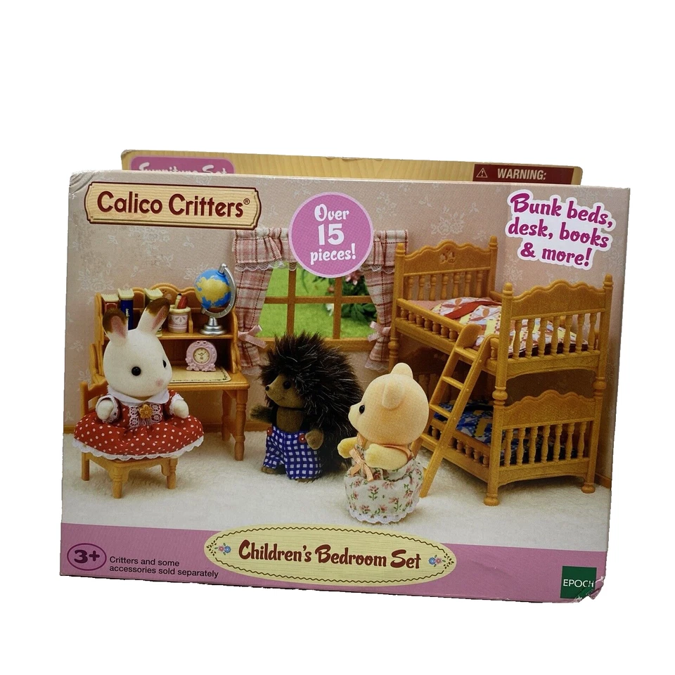 Calico Critters Children's Bedroom Furniture Set Bunk Beds CC1807