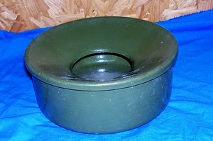 Antiguo Ejército Escupidor Militar USGI US Marine USMC Vintage Spitoon Cuspidor Caballería - Imagen 1 de 3