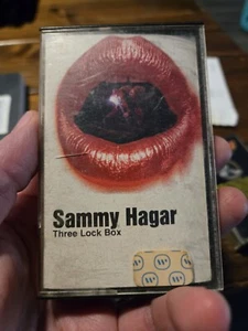 SAMMY HAGAR Three Lock Box (CASSETTE TAPE, 1982, Geffen) - Picture 1 of 4