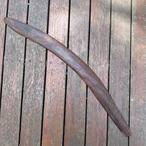 Good Old Simple Utilitarian Aboriginal Hunting Boomerang North South Australia - Bild 1 von 7