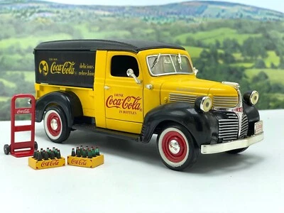 1998- Coca-Cola Coke 1947 Dodge Canopy Delivery Van Bank #27009 1/25 In Box - Image 1 of 4
