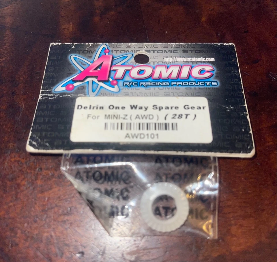 Atomic AWD101 Mini-Z AWD 28 Tooth DELRIN ONE WAY SPARE GEAR  - Image 1 of 1