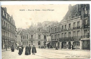 CP 21 Côte-d'Or - Dijon - Place du Théâtre - Caisse d'Epargne - Bild 1 von 2