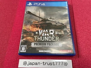 PS4 War Thunder Premium Package Online Game 2017 DMM JAPAN - Picture 1 of 3