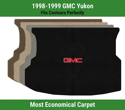 Lloyd Velourtex Cargo Carpet Mat for 1998-1999 GMC Yukon w/Red GMC 1 Logo Foto 1 de 4