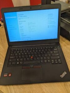 Lenovo ThinkPad E475 14" (120GB SSD, AMD A10-9600P, 2.40GHz, 8GB RAM, AMD Radeon