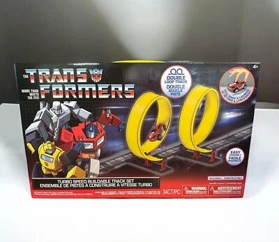 Transformers Speed Buildable Track Set Pull Back Car New Factory Sealed 2024 - Image 1 of 2