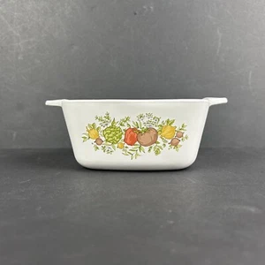 Corning Ware "Spice of Life" kleine quadratische 2 3/4 Tassen Auflaufform P-43-B - Bild 1 von 6