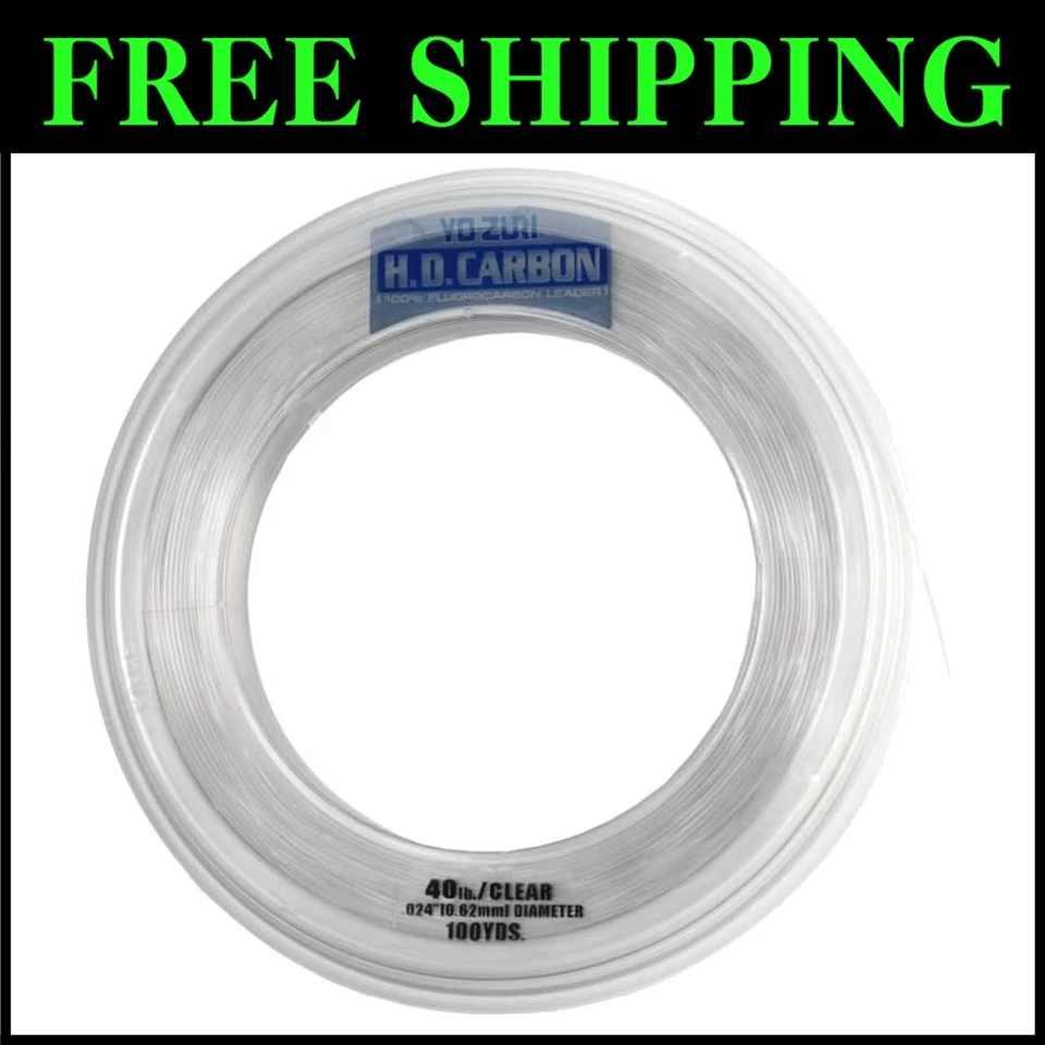 Yo-Zuri HD 130LB Fluorocarbon Leader - Clear - Image 1 of 3