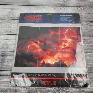 STRANGER THINGS Mindflayer Scene Setter Halloween Wall Backdrop Party Decoration - Picture 1 of 2