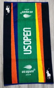 Nuovo asciugamano 2024 DATO ufficiale US Open tennista Polo Ralph Lauren NYC 44x24 - Foto 1 di 12
