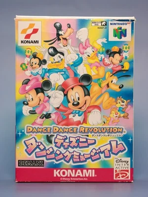 Disney Dancing Museum Dance Dance Revolution DDR N64 Nintendo 64 US Seller - Image 1 of 4